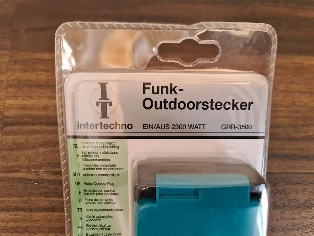 Intertechno Spine: Intertechno Funk-Outdoorstecker 2300W ab 1.- – Nuovo e nell'imballaggio originale da KRINAU venduto da Mio_Liqstyle 2