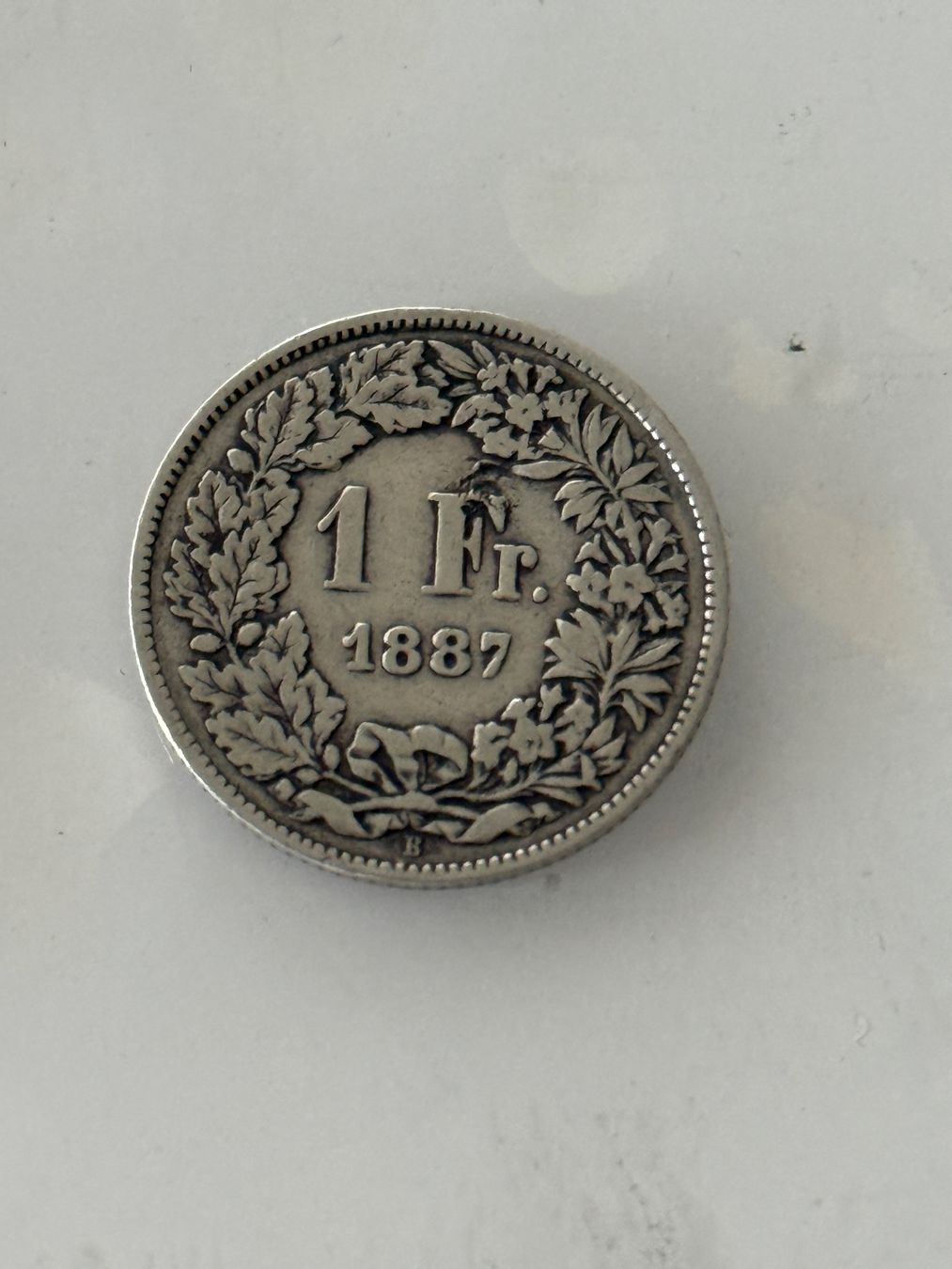 Alle Münzen: 1 Franken 1887  Rar – Gebraucht aus Wallisellen von SWISS_SILVER1
