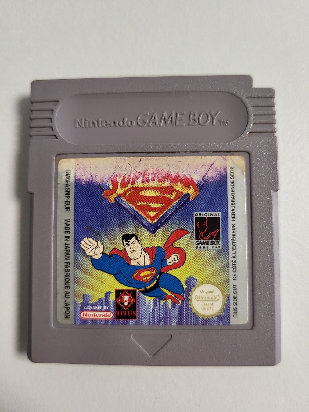 Nintendo Jeux: Game Boy Superman Spiel, gebraucht – D'occasion à Benken SG par WALUK