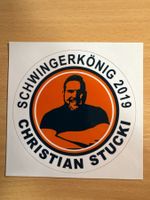 Christian Stucki Schwingerkönig 2019 Aufkleber, Sticker