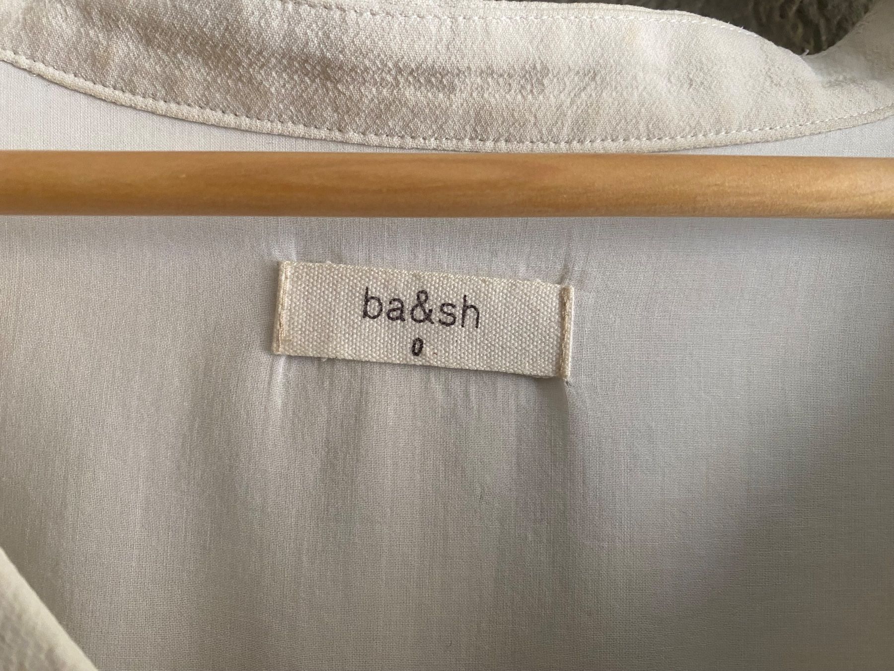 Ba&Sh Camicette: ba&sh weisse Bluse – Usato da Zuerich venduto da dafis 2
