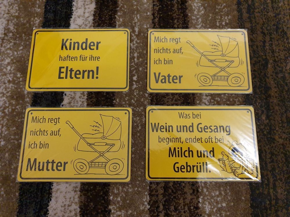 Lustige Sprüche Schilder Kaufen auf Ricardo