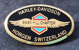 Y518 - Pin Harley Davidson Swan Hill Chapter Horgen Motorrad