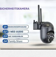Neue Audio Überwachungs- Sicherheitskamera (schwarz-Y108)