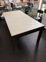 Tisch MDF schwarz geölt