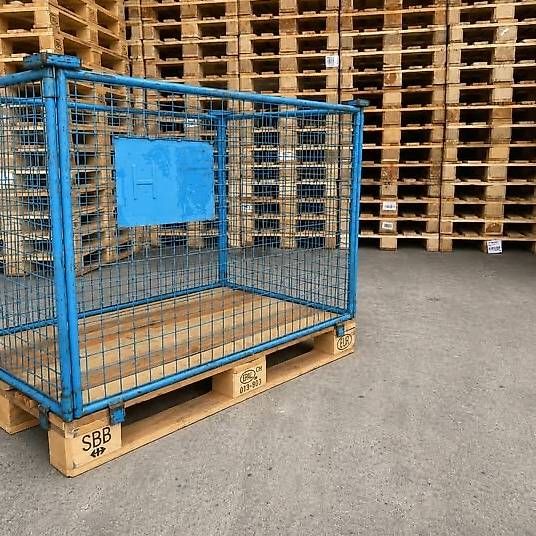 Gitter & Roste: EPAL - Gitterbox - Stahlgitterbox – Gebraucht aus Frick von dom_y2vd 1