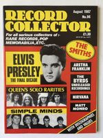 Record Collector Aug 1987 No96 Elvis Queen Smiths Nirvana 