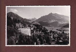 Photo - LEYSIN - 1950 // pli d'angle //