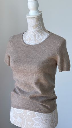 Damen Pullover Cashmere Collection beige Grösse XS