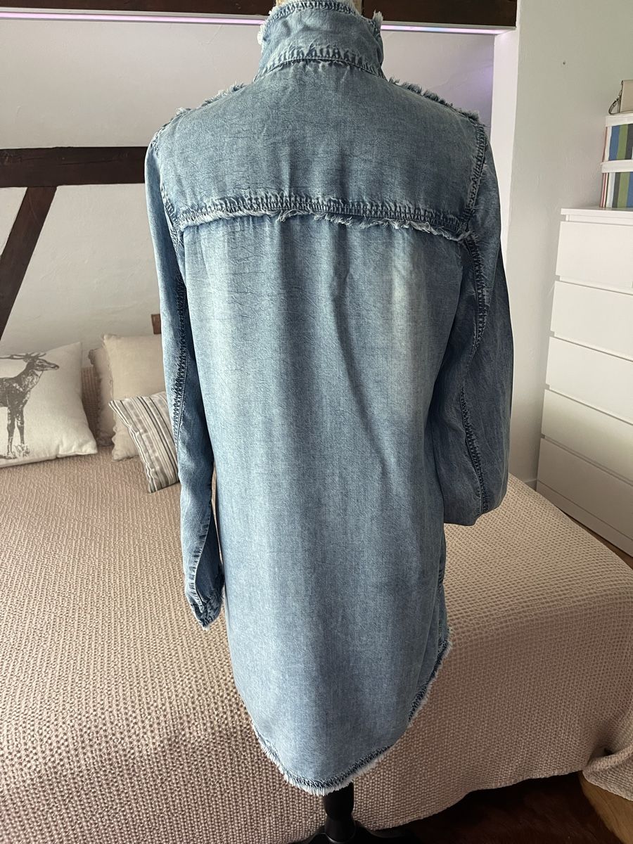 Tuniche: Atelier Marée Eliane Hemdbluse 100% Tencel Grösse M – Nuovo e nell'imballaggio originale da Hätzingen venduto da Limao 2