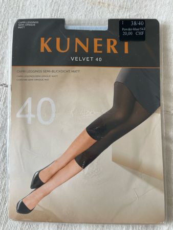 Neue hellblaue leggins 38/40 kunert