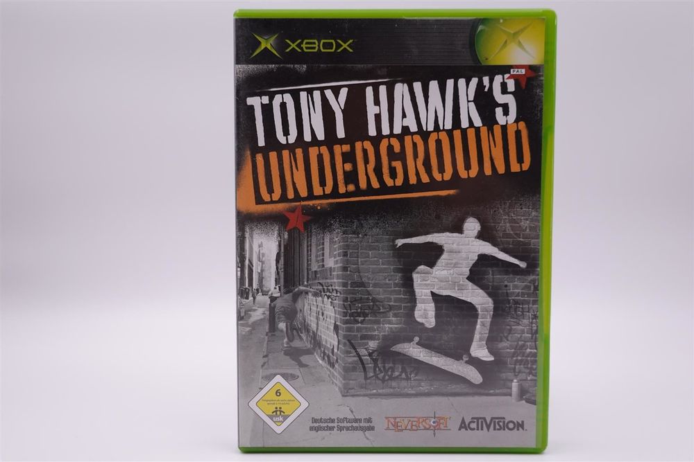 Jeu Xbox - Tony Hawk's Underground