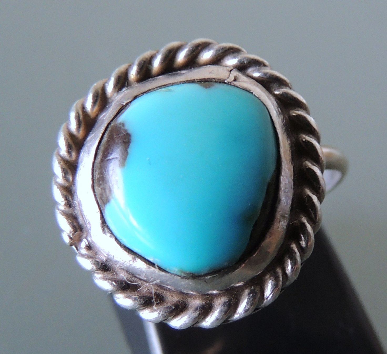 Anelli: Türkis Silber 800 Fingerring – Usato da Waldenburg venduto da schaller707 2