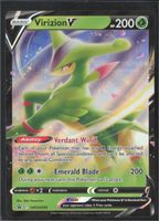 POKÉMON / Virizion V / SWSH Black Star Promos  🇺🇸