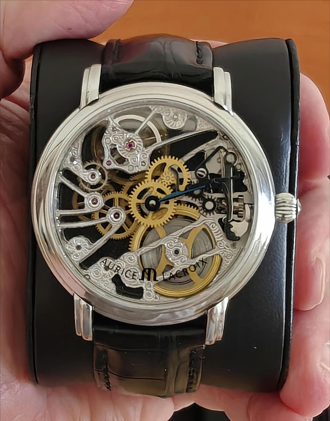 Maurice Lacroix Orologi: Maurice Lacroix Masterpiece Squelette Full Set – Usato da Bern venduto da pan_b555 3
