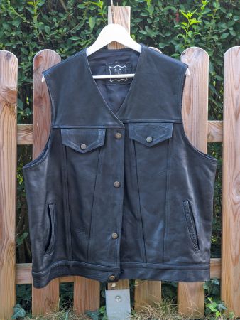 Motorradweste von Gensler (die mit dem Skorpion). Gr. 3XL