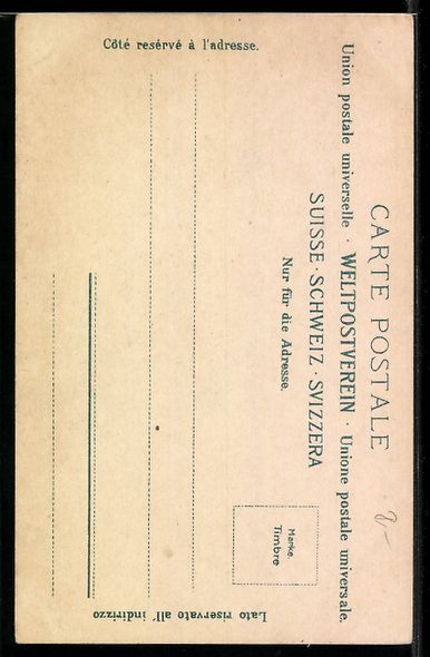 Cartoline postali: St. Moritz Dorf, Blick zum Schiefen Turm – Usato da Berlin venduto da bartko-reher 1