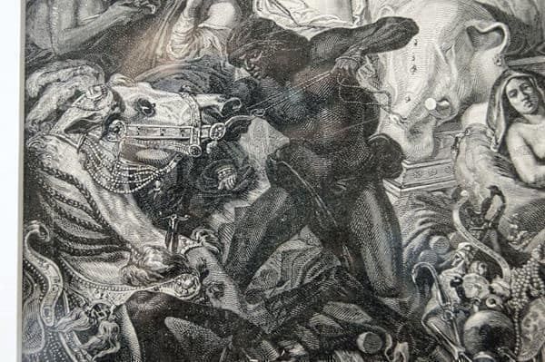 Incisioni: Sardanapale - nach Eugène Delacroix – Usato da Geroldswil venduto da ARTEFACTO 4