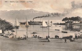 Ouchy lac leman le port Schiff