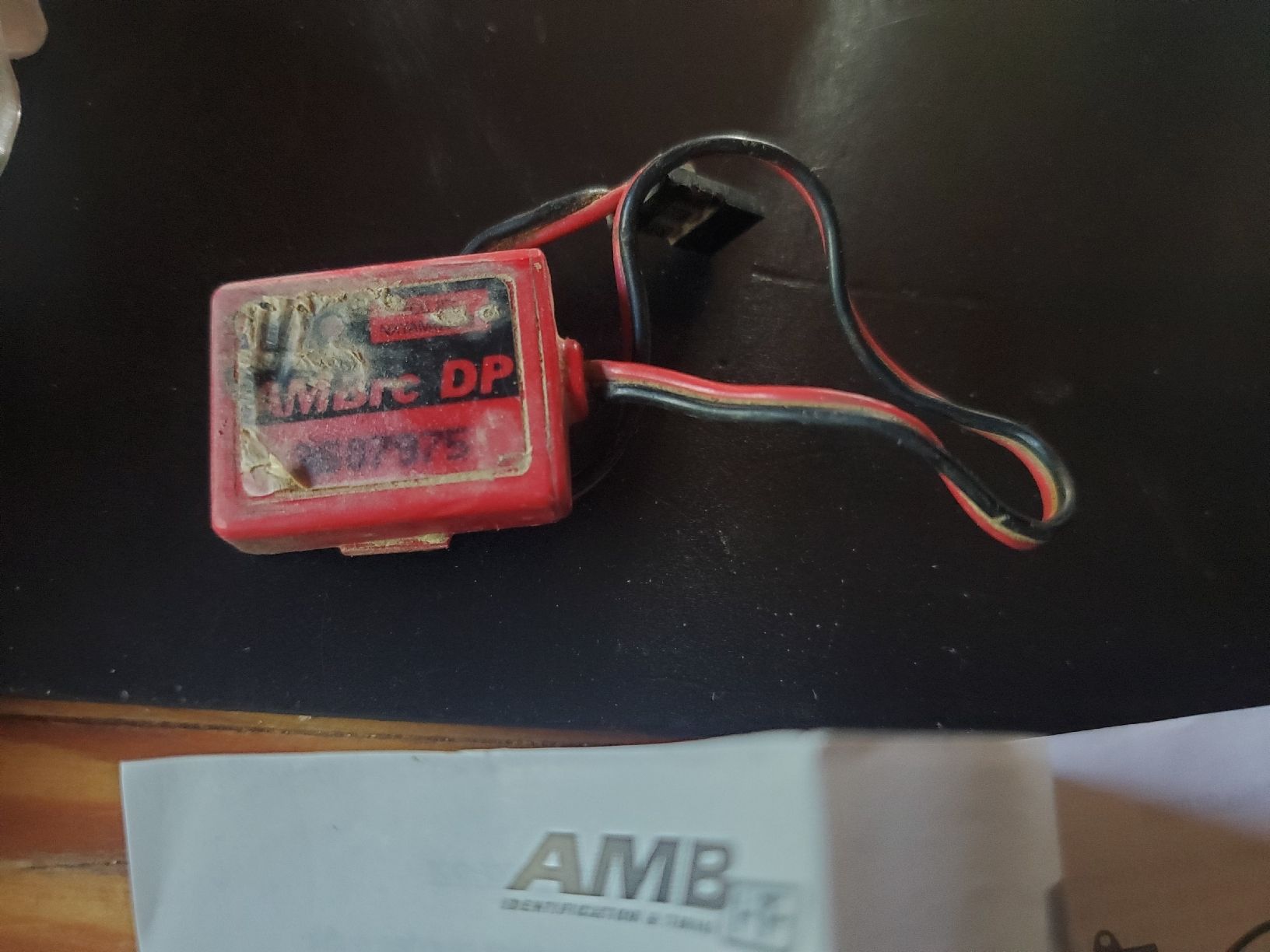 RC Modellbau: AMBrc DP (Direct Powered) Personal Transponder  – Defekt aus Hausen AG von Lothar64