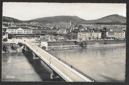 Olten Teilansicht Bahnhof Post Schweizerhof etc.