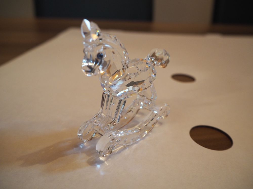 Schaukelpferd-Statue, Tierskulptur, Einfacher Nacht Produktbild-Vorschau 7