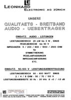 professionelle Audio Leistungs-Transformatoren 100 VOLT