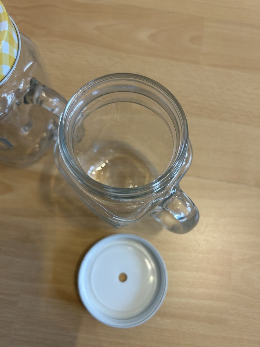 Bicchieri:  Trinkglas Sommer Set mit Deckel ohne Strohhalm – Usato da Port venduto da SandraDG 5