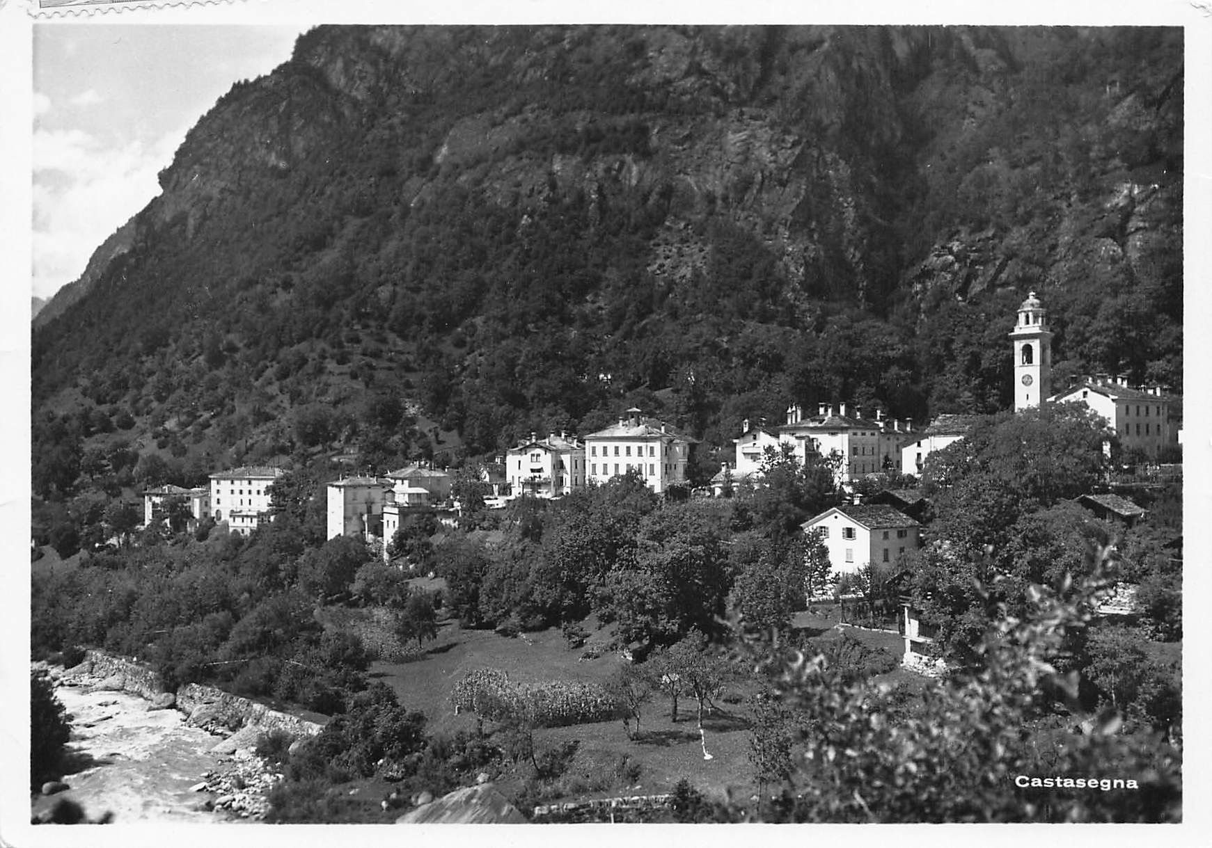 Cartoline postali: Castasegna – Usato da Biasca venduto da Blenio71