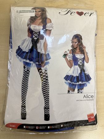 Karnevalskleid Alice im Wunderland S
