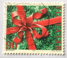 Nr.962 Weihnachtsmakke GESTEMPELT 1998   