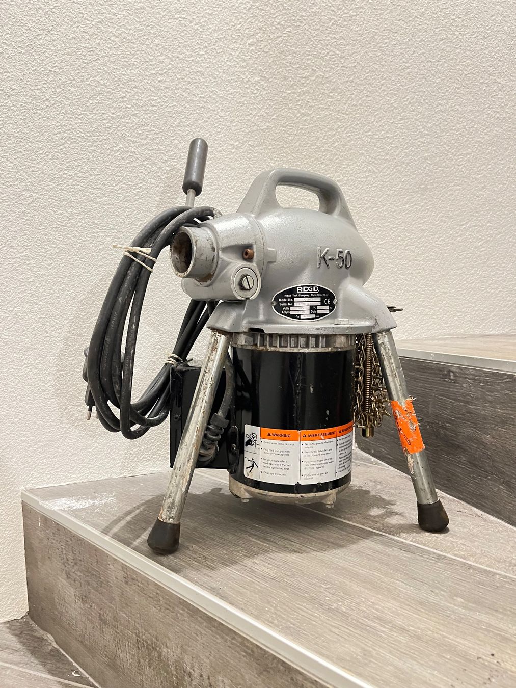 Ridgid Tutte le macchine: Ridgid Machine pour déboucher les canalisations – Usato da Yvonand venduto da ffe_6khf 1