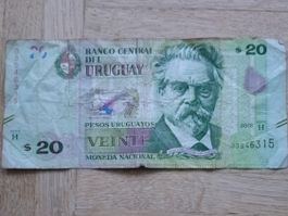 20 pesos Uruguay