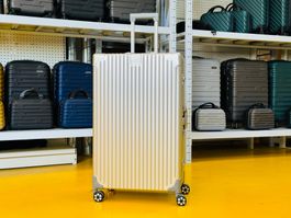 Aluminium Reisegepäck Koffer gateBAG 78x49x28cm SILBER NEU