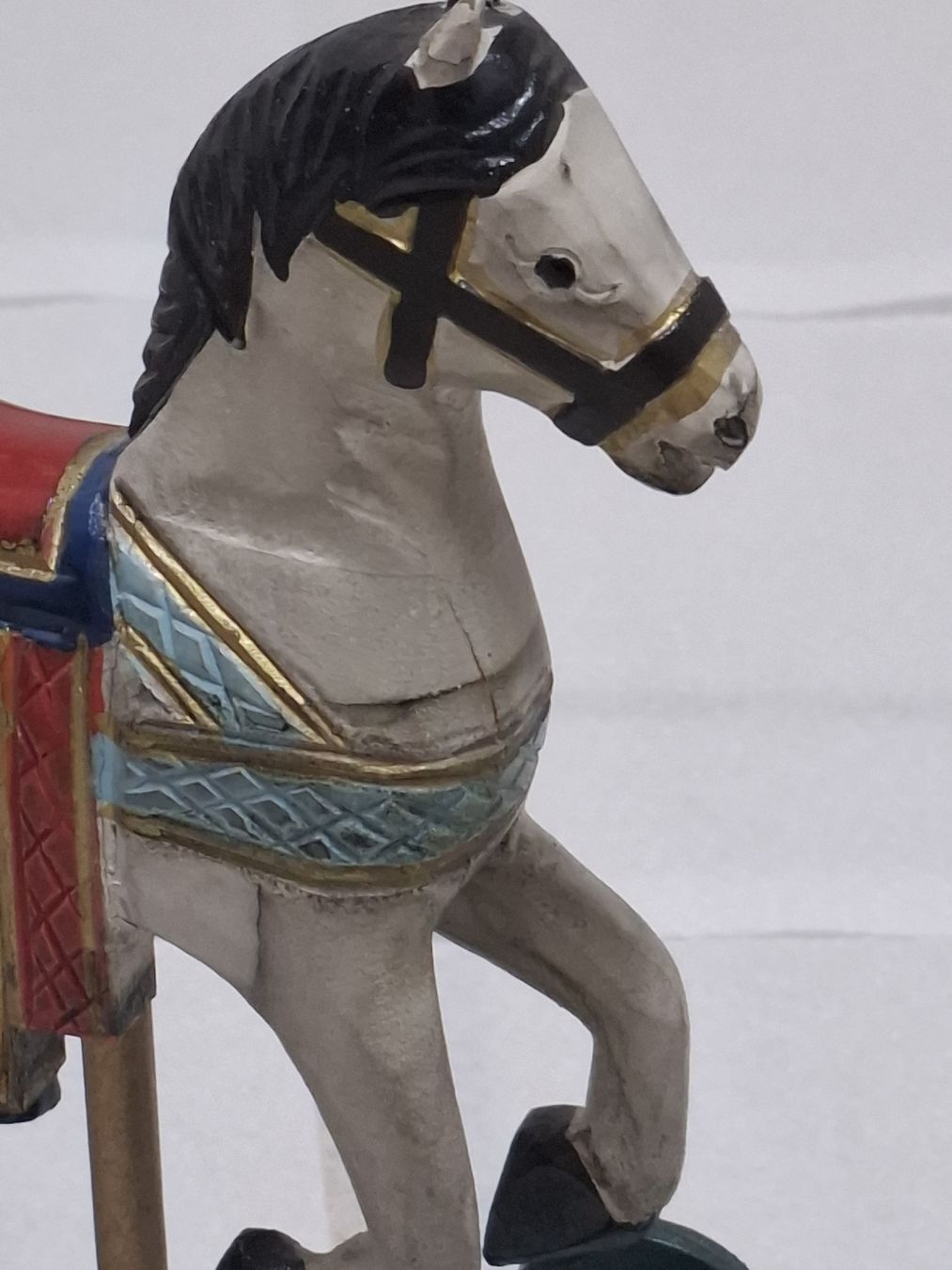 Statuette: 2 Rocking Horse Holzpferde   – Usato da Riniken venduto da bro_slk8 2