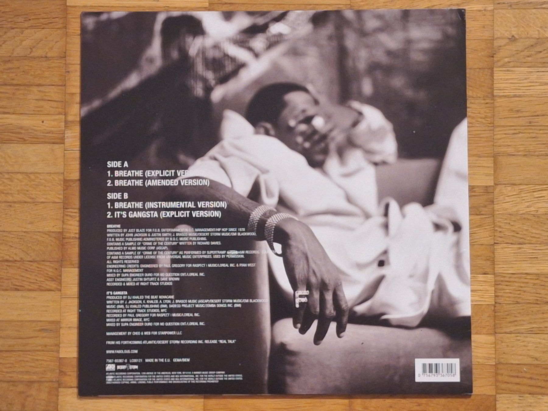 Dischi in vinile: Fabolous, Breathe - 12" Maxi EU 2004 – Nuovo (secondo la descrizione) da Oberentfelden venduto da Musicud 1