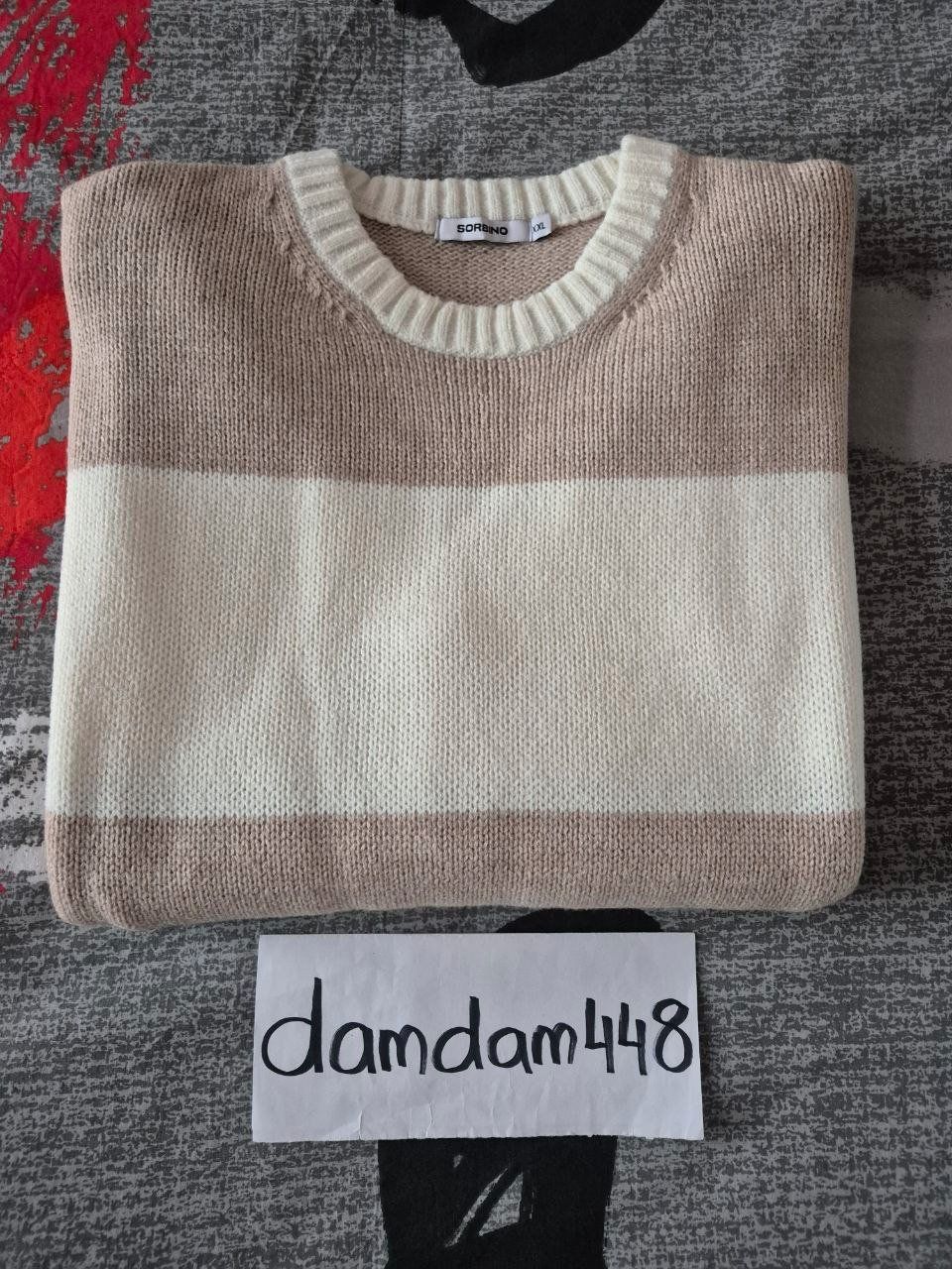 Maglioni & Felpe: SORBINO pullover hiver homme crème/beige – Nuovo (secondo la descrizione) da Meyrin venduto da damdam448 6