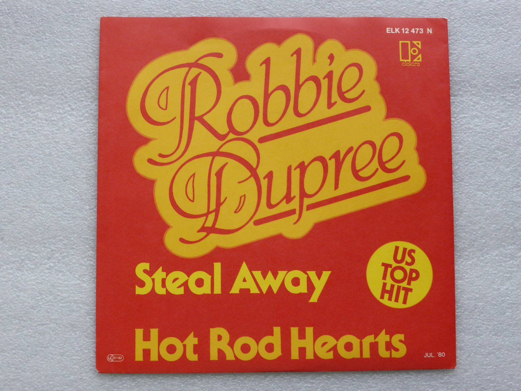 Vinyles: Vinyl Single  ROBBIE DUPREE – D'occasion à Küssnacht am Rigi par Mondkinder