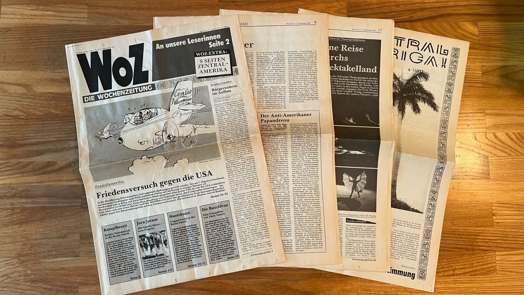 Riviste & Magazine: WoZ vom 11. Sept. 1987 – Usato da Aarau venduto da bk55 1