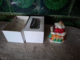 Weihnachtskugel Glas Haus Motiv neu in Originalverpackung