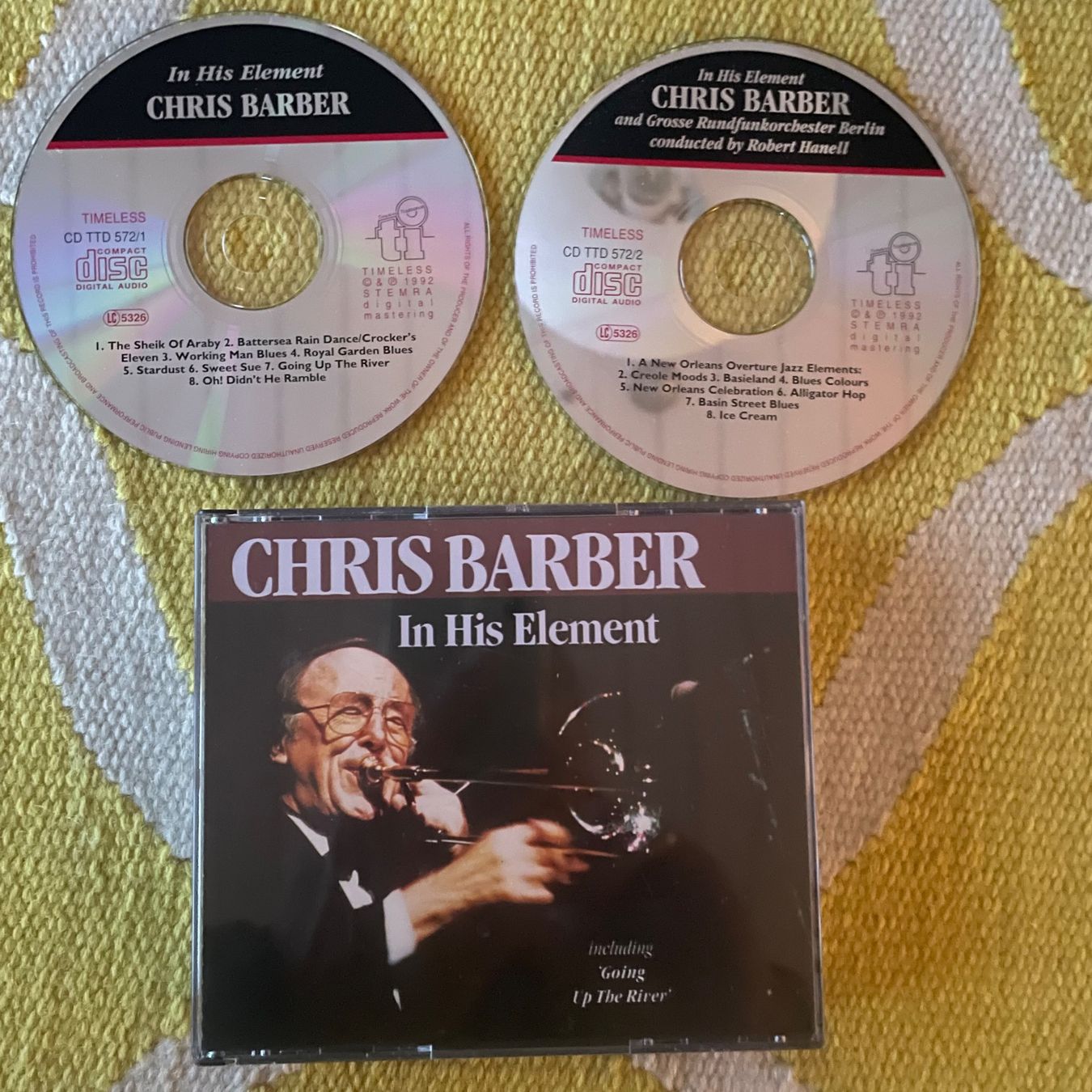 CD: CHRIS BARBER-2CD IN HIS ELEMENT – Usato da Rorschacherberg venduto da CD-Roli