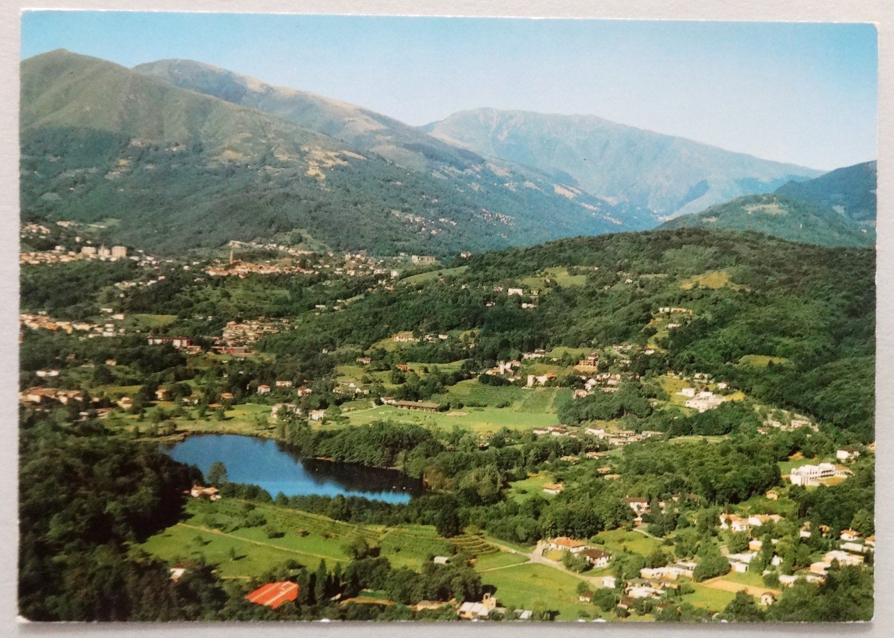 Ansichtskarten: Lago d' Origlio e dintorni TI – Gebraucht aus Fétigny von Billy2miny