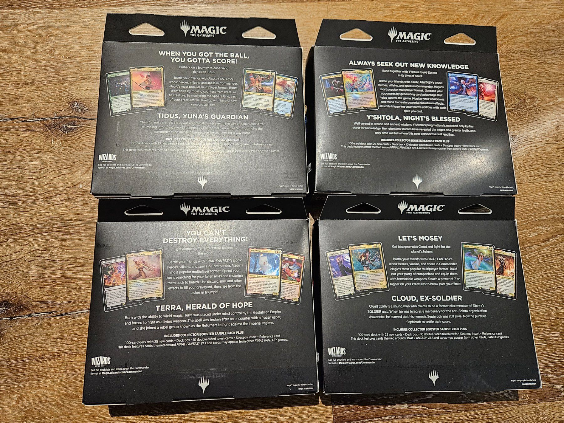 Magic The Gathering Carte collezionabili: Magic Final Fantasy Commander Deck Set (Englisch) – Nuovo e nell'imballaggio originale da Luzern venduto da green_boy444 1