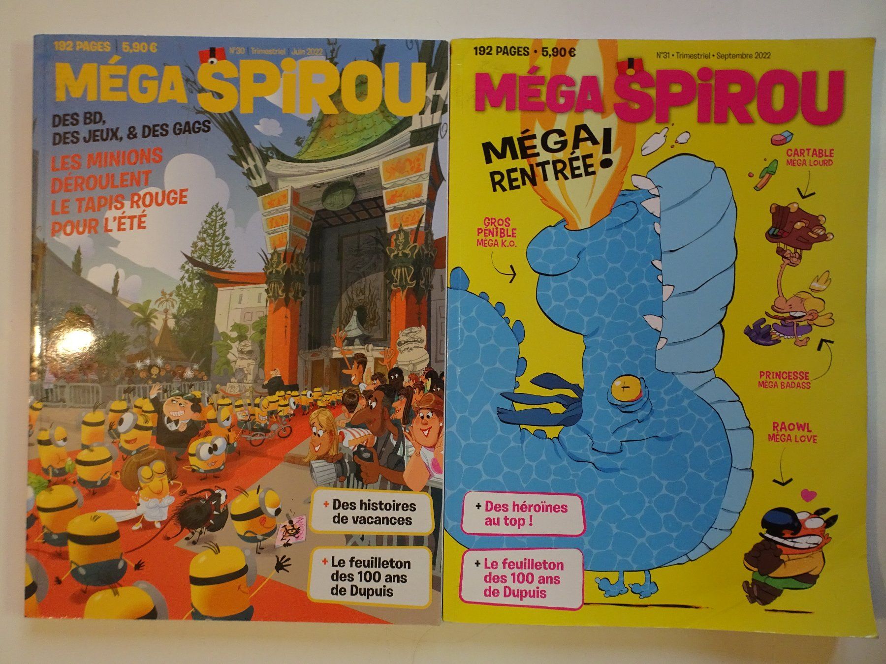 Comics: " X Mega Spirou No: 30 & 31 – Gebraucht aus Schönenwerd von schnitzunddrunter