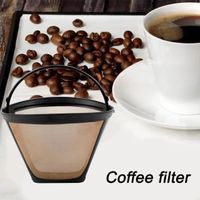 Kaffeefilter Dauerfilter aus hitzebeständigem Edelsta 5stück