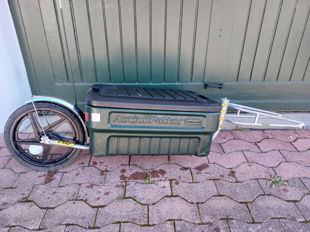 Einrad Veloanhänger mit Kunststoffbox BOB COZ Kaufen auf Ricardo