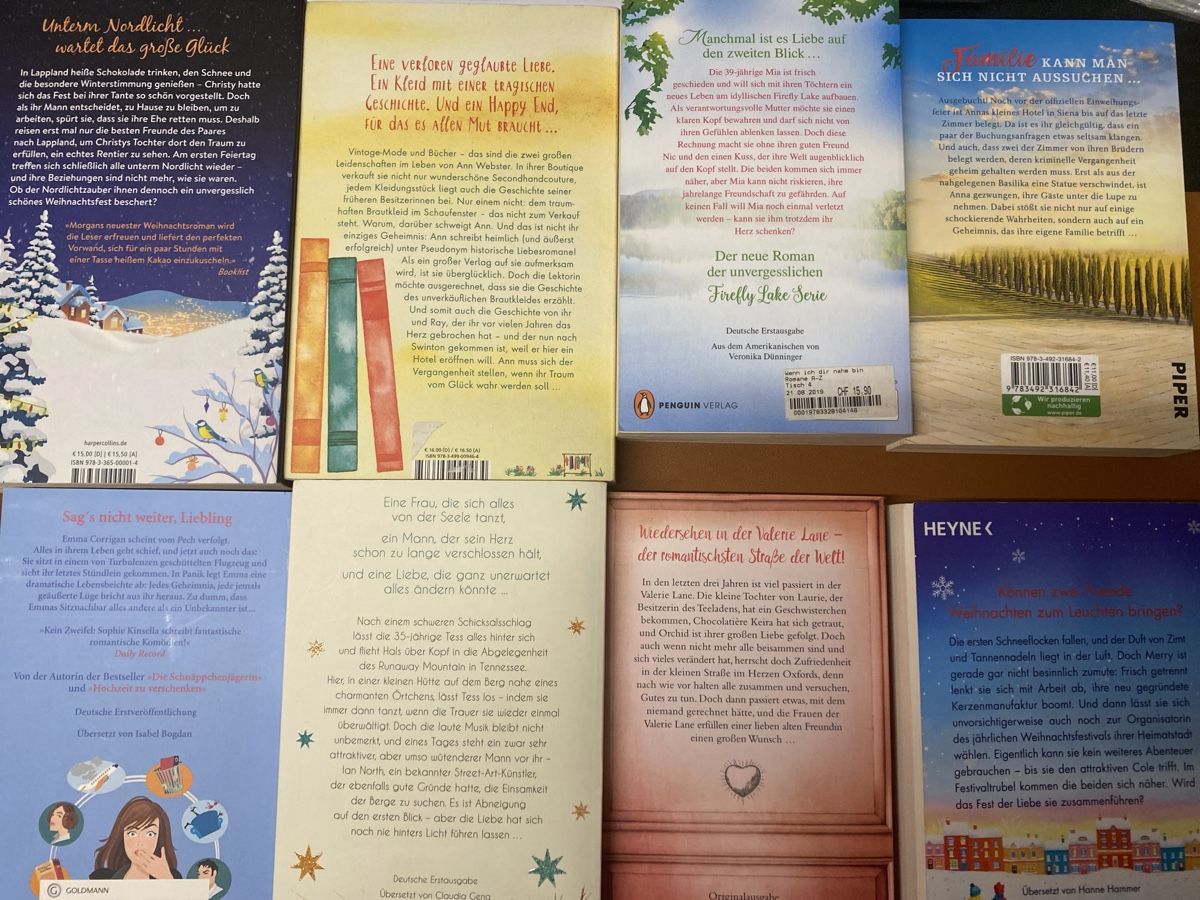 Livres: 8 Liebesromane Liebe  – D'occasion à Erlinsbach SO par Silverstorm 1