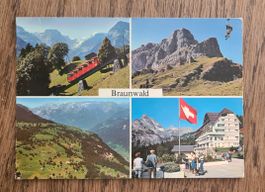 Braunwald mit Bergbahn 1978