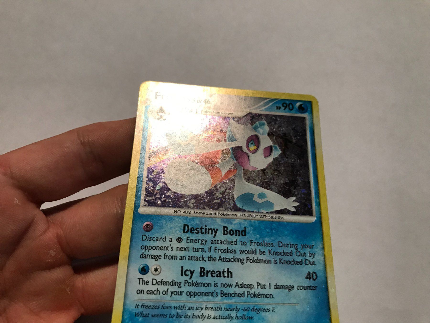 Pokémon Sammelbilder & Trading cards: Froslass holo bleed – Gebraucht aus Hagendorn von Pokecollectorch 2