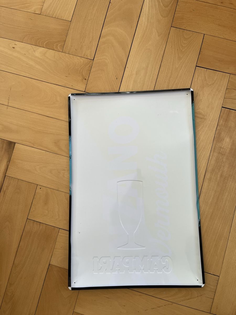 Gemälde: Campari metall Bild – Gebraucht aus Zürich von cat_rsn7 1